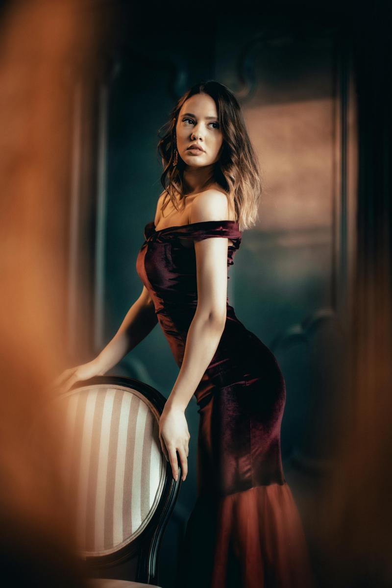 burgundy fashion